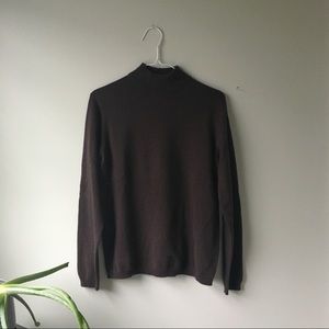 Charter Club mock neck sweater